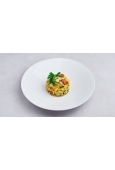Tagliatelle con gamberetti e zucchine