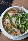 Pho z krewetkami