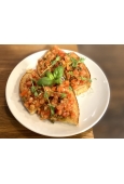 Bruschetta z pomidorami i czosnkiem